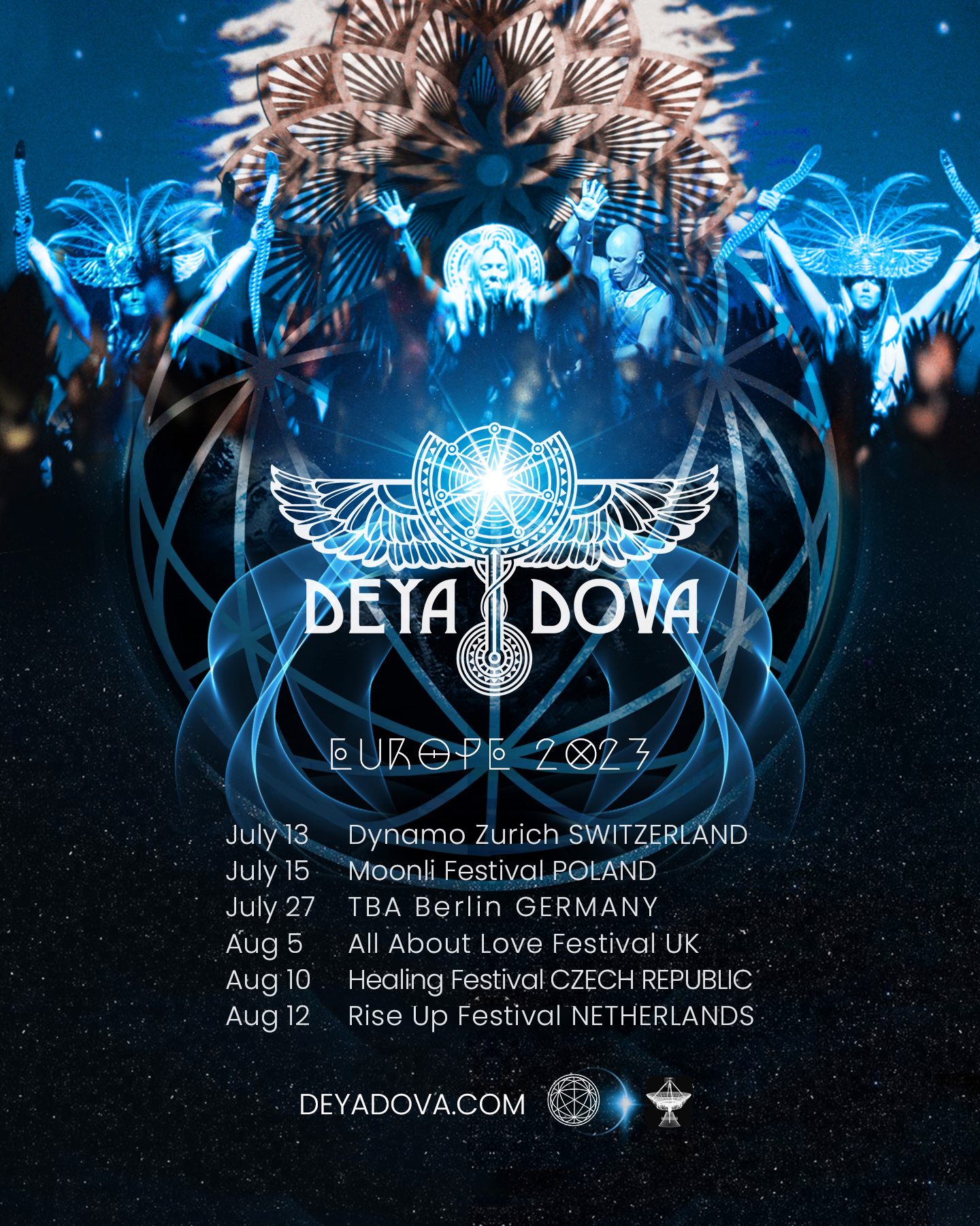 Deya Dova Europe Tour 2023